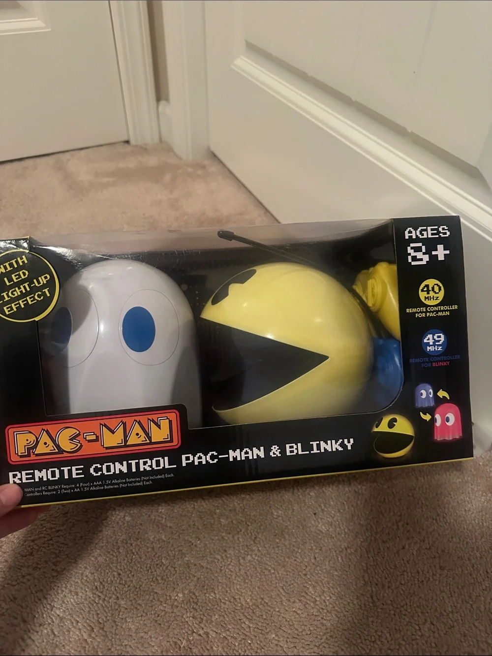 Remote Control & Blinky - Yellow & White Pac-Man new
